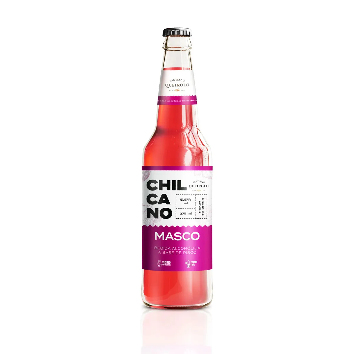SANTIAGO QUEIROLO - Chilcano de Damasco Santiago Queirolo Botella 275 mL