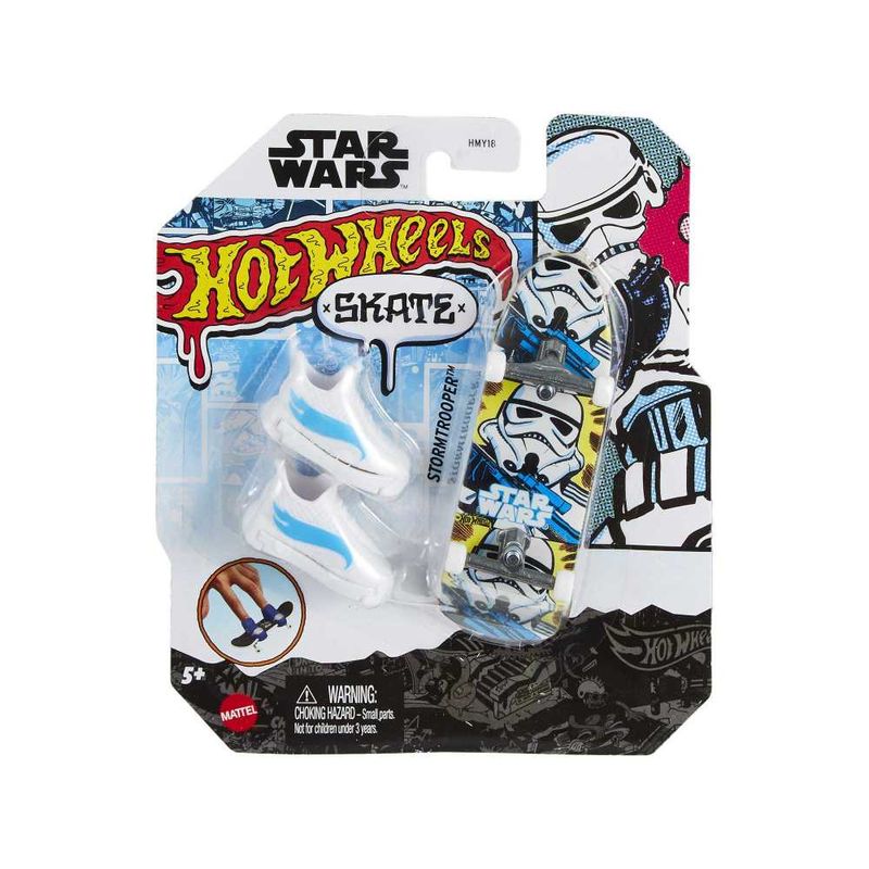 HOT WHEELS - Hot Wheels Set de Skate Patineta y Tenis