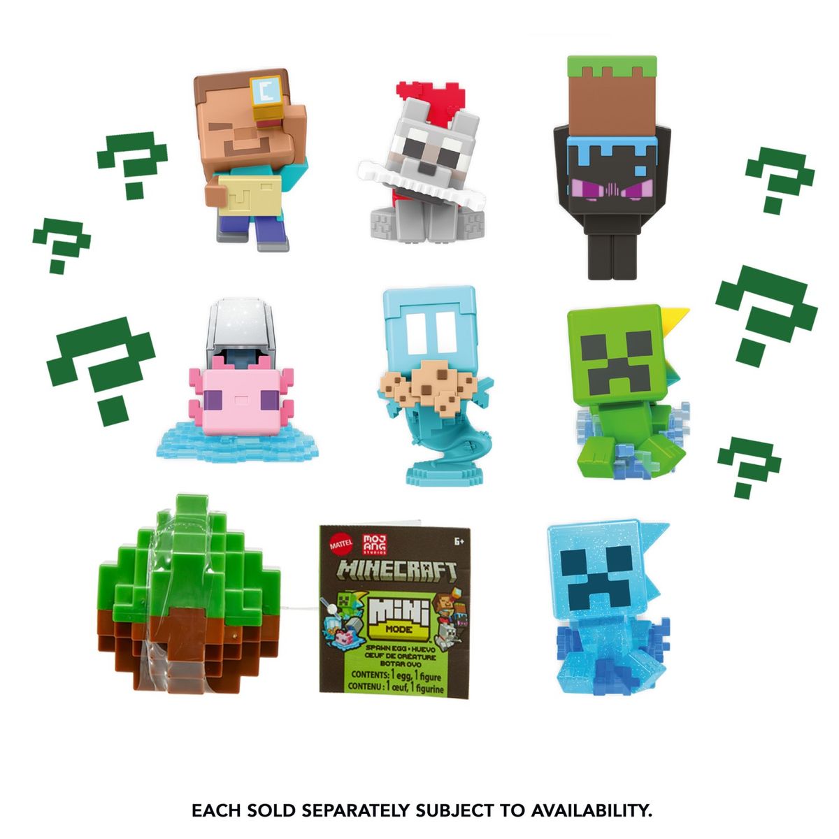 MINECRAFT - Minecraft Spawn Egg Mini Figuras