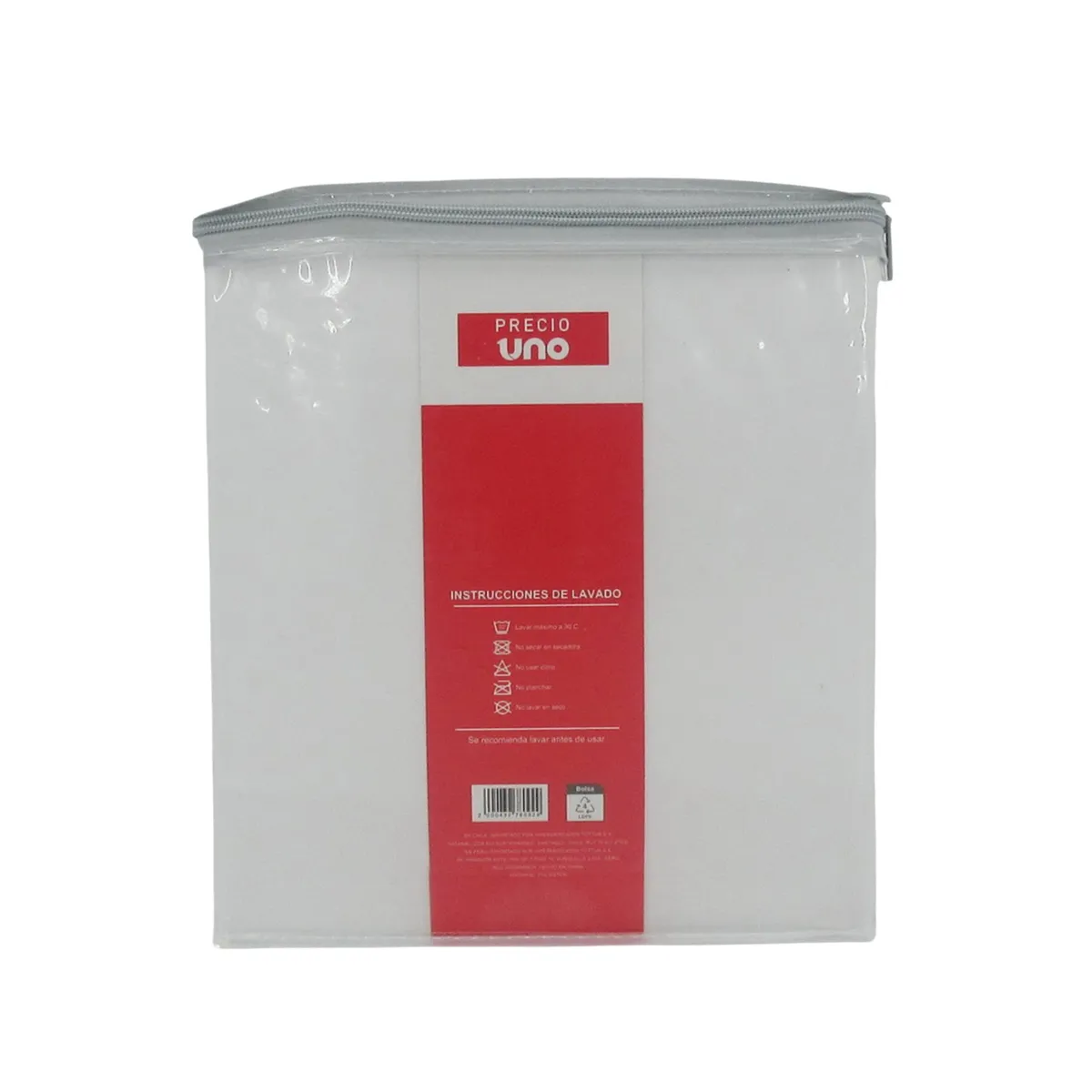 PRECIO UNO - Juego de Sábanas Microfibra 2Plz Blanco Pu