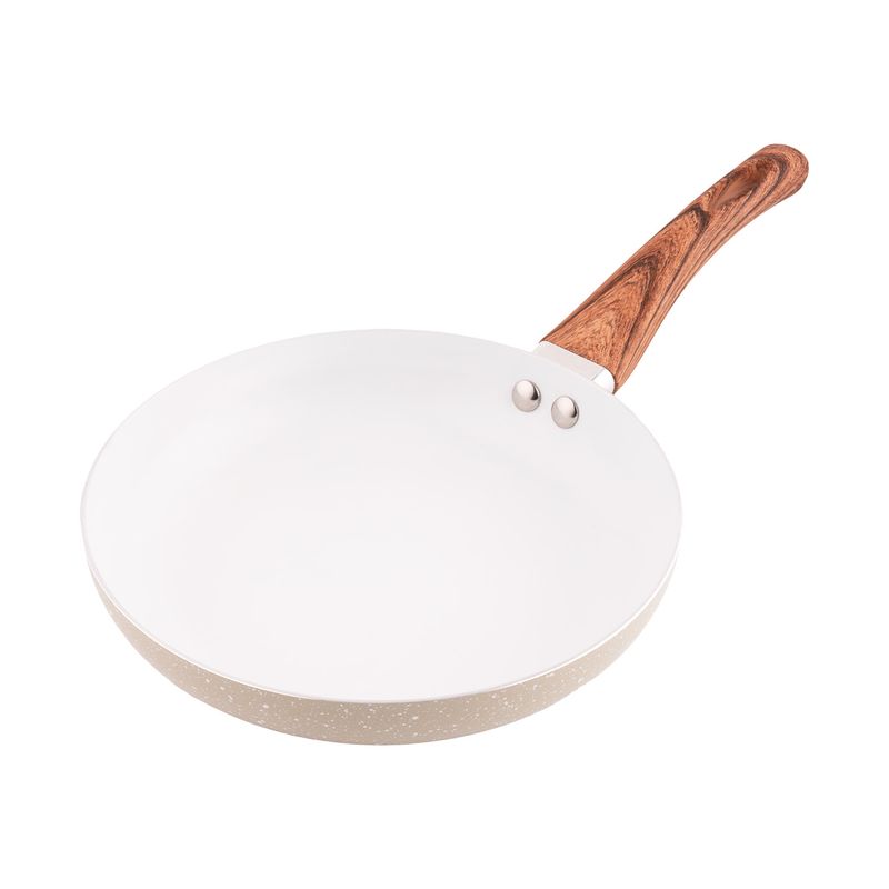 Casa Joven - Sarten 20cm Cerámica Look Madera Beige