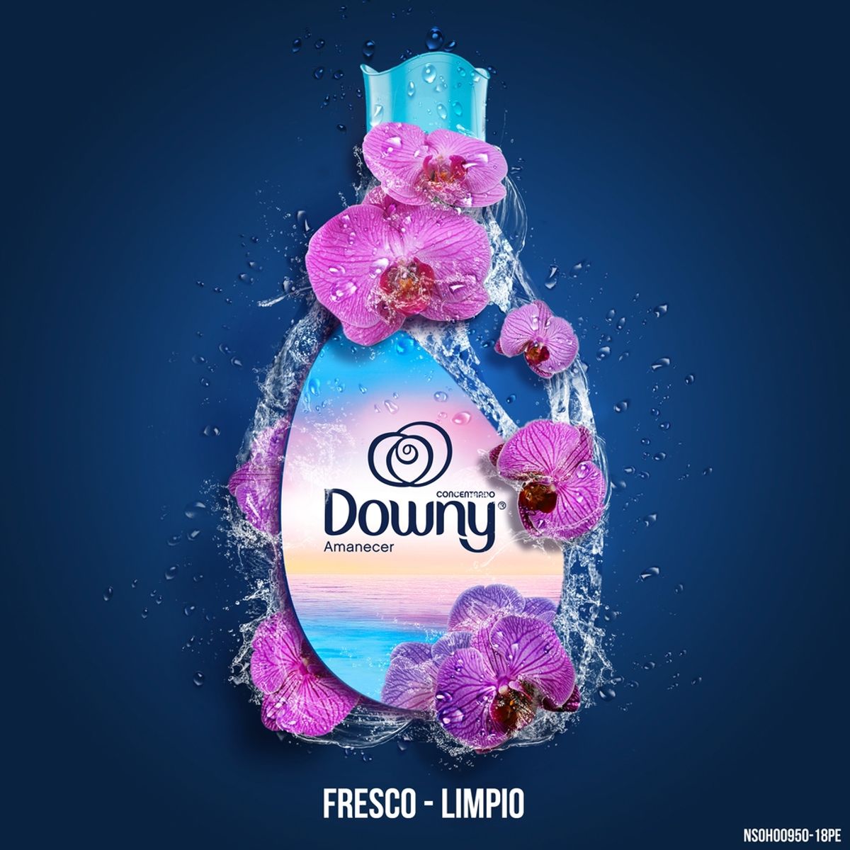 DOWNY - Suavizante Downy Concentrado Amanecer Botella 2.8 L