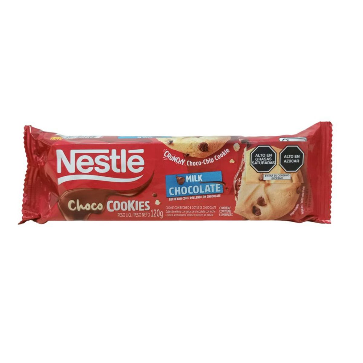 NESTLE - Galleta Nestlé Choco Cookies Mix Chocolate Bolsa 120G