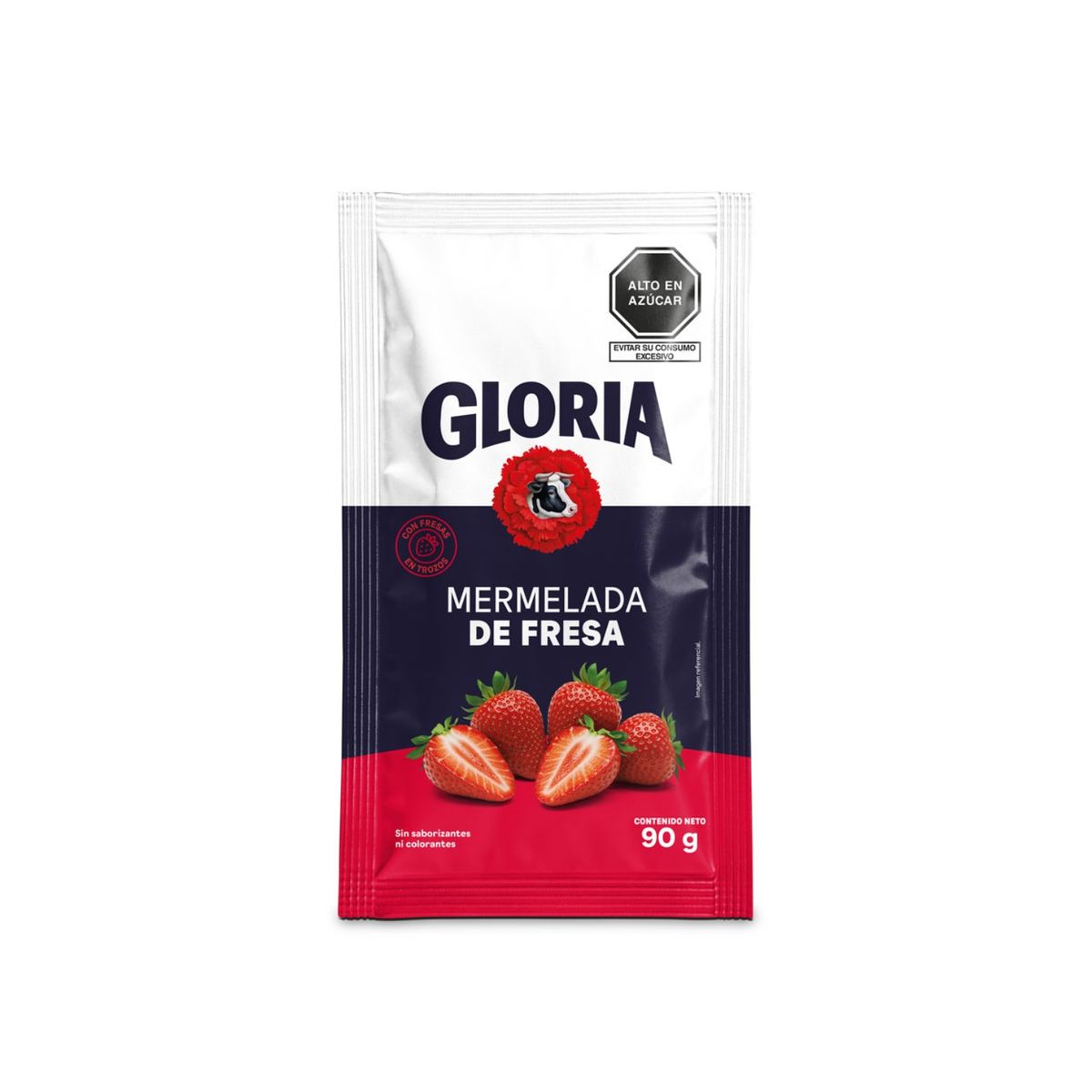 GLORIA - Mermelada Gloria Fresa Envase 90 g