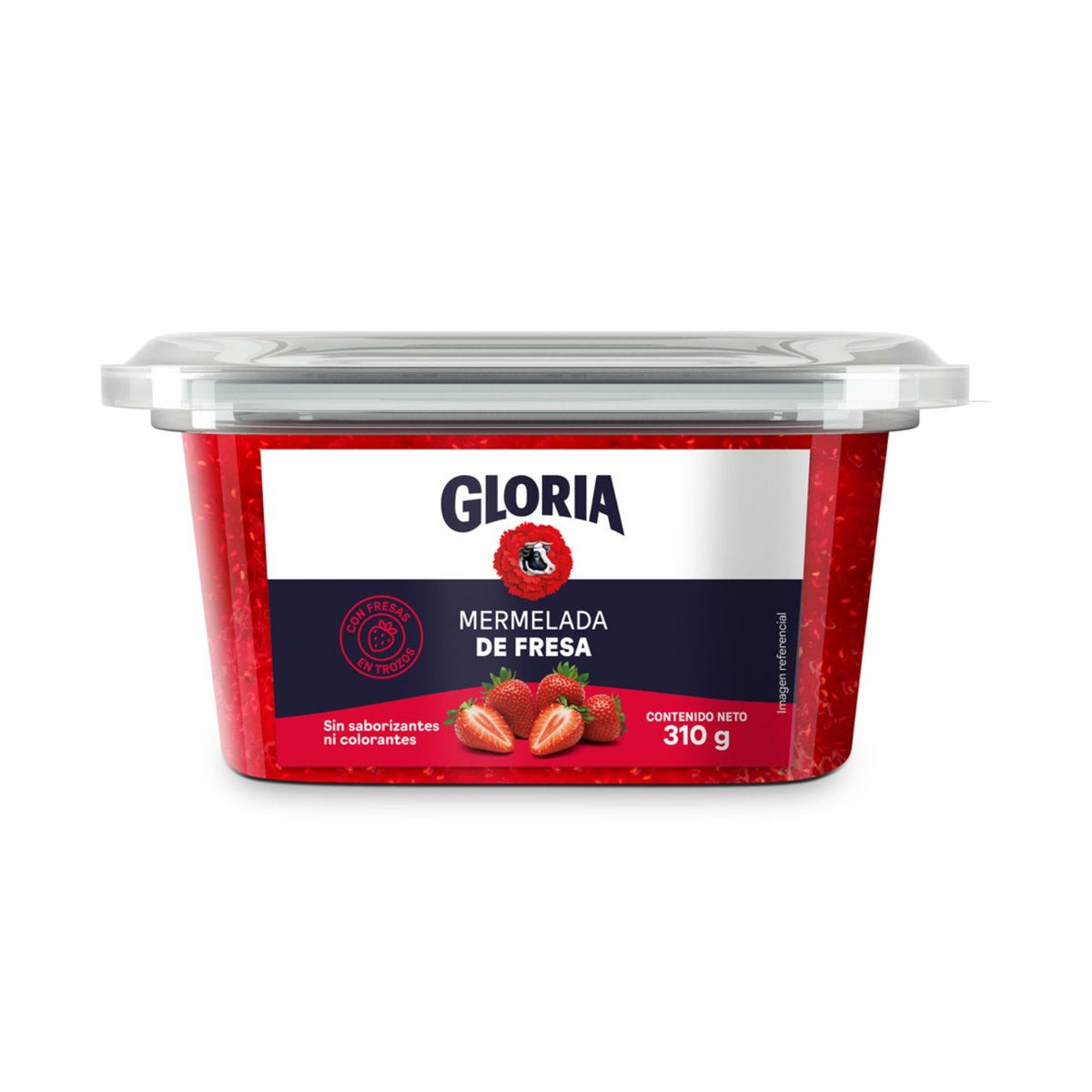 GLORIA - Mermelada Gloria Fresa Envase 310 g