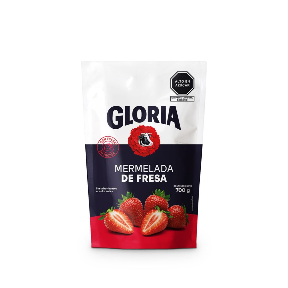 GLORIA - Mermelada Gloria Fresa Doypack 700 g