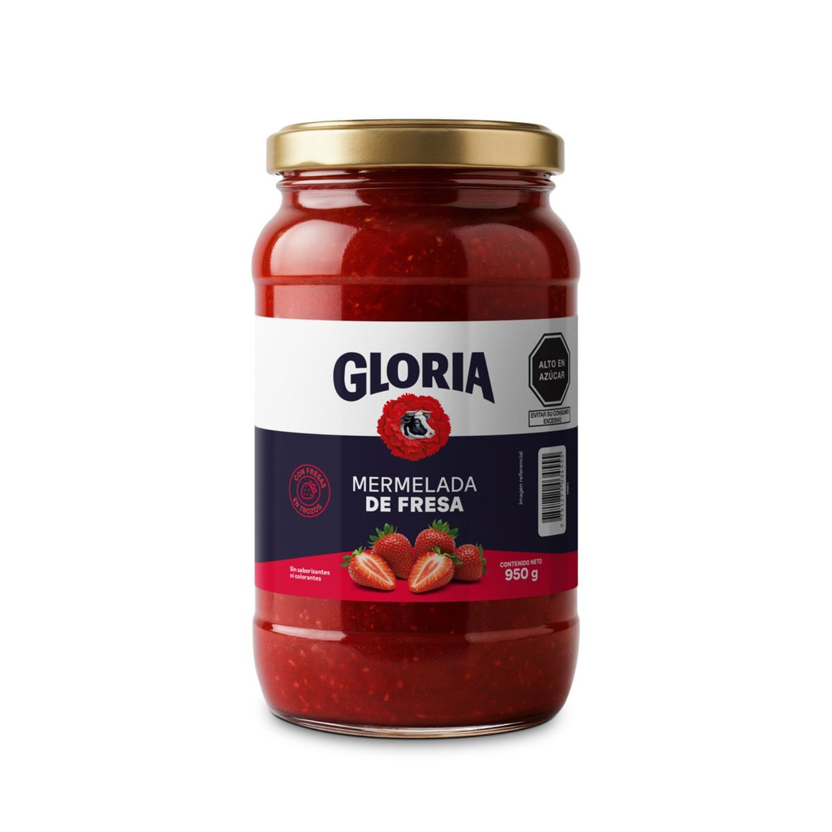GLORIA - Mermelada Gloria Fresa Envase 950 g