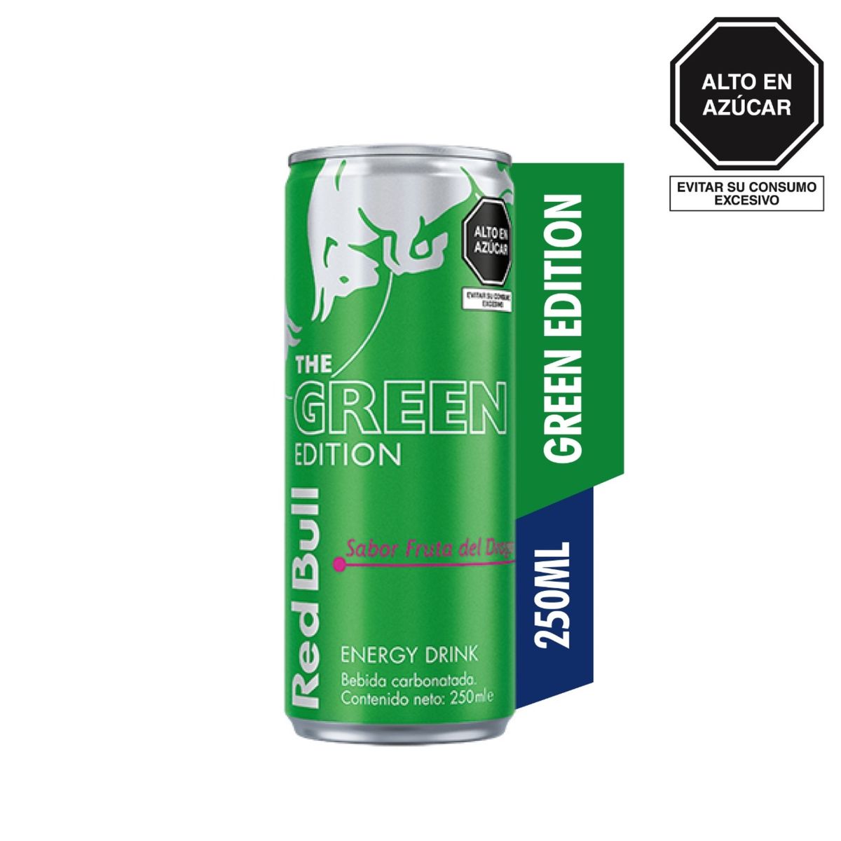 RED BULL - Energizante Red Bull Green Edition Lata 250 mL
