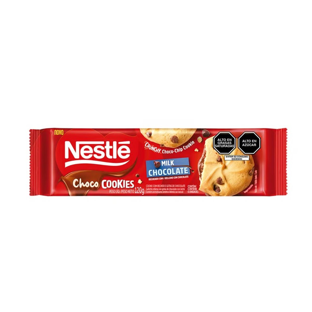 NESTLE - Galleta Nestle Choco Cookies Chocolate 120 g