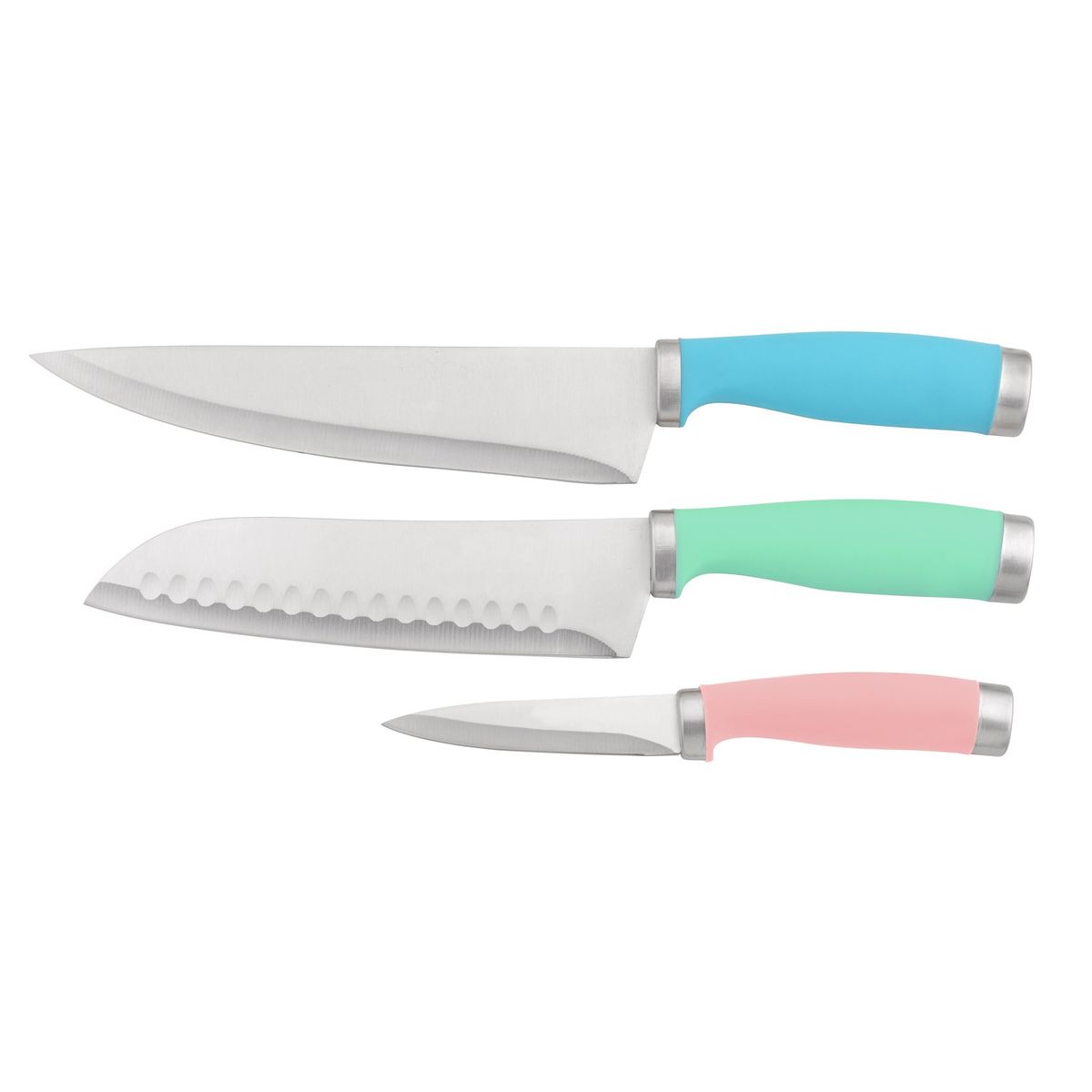Casa Joven - Set x3 Cuchillos Acero Premium
