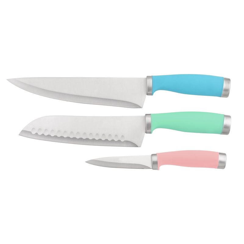 Casa Joven - Set x3 Cuchillos Acero Premium