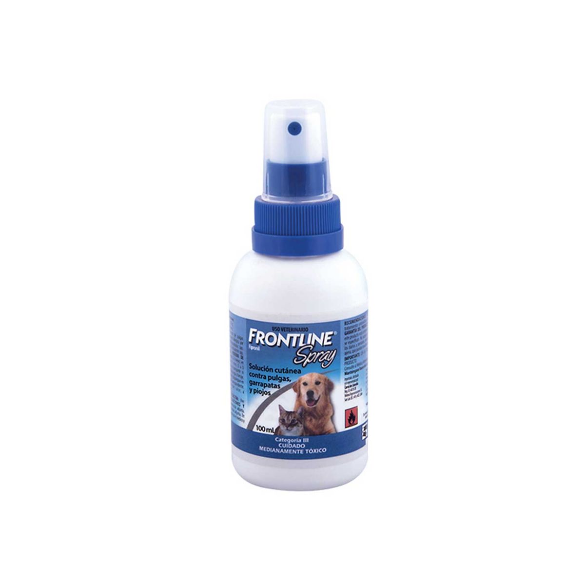 FRONTLINE - Pipeta Para Perro Frontline Spray Envase 100 mL