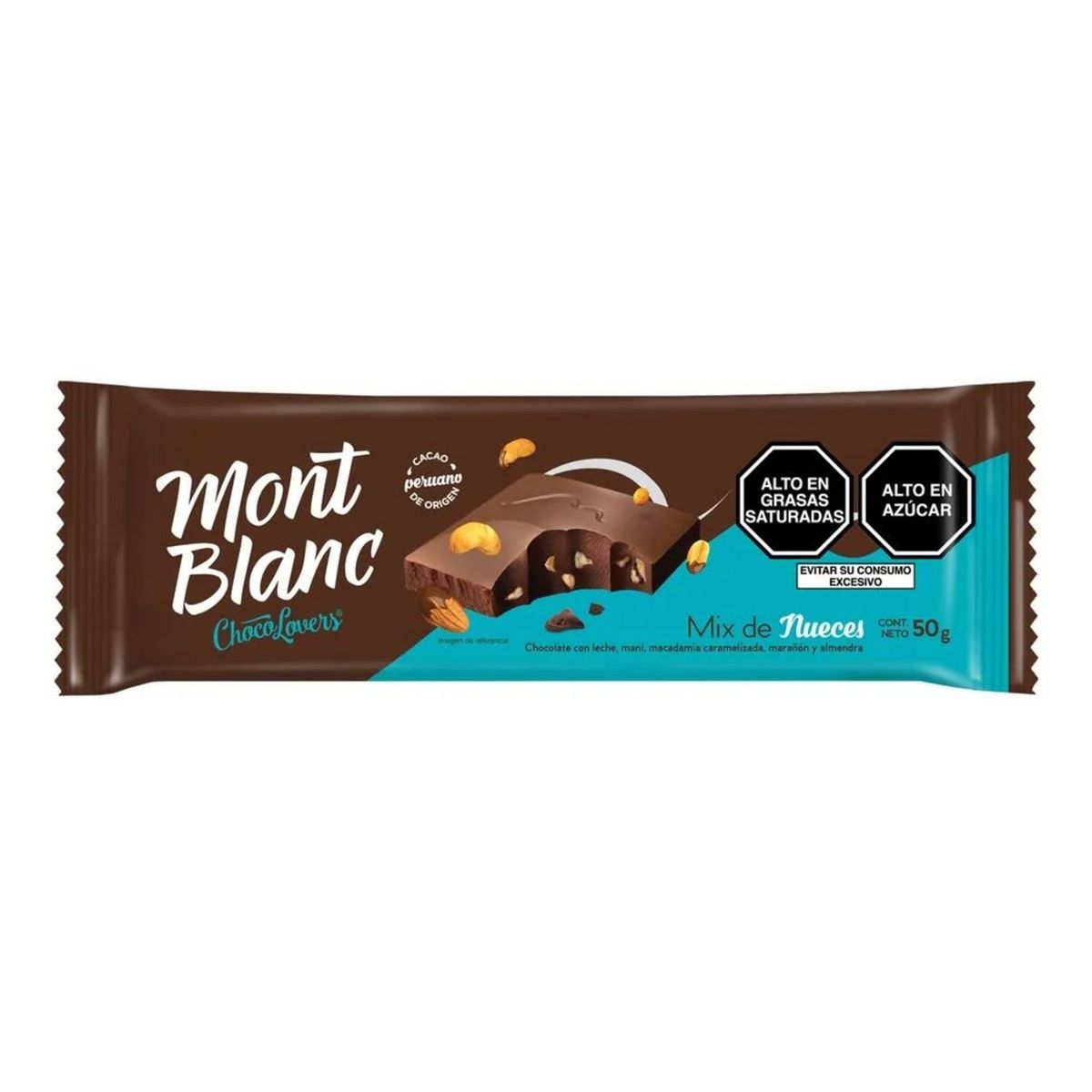 MONTBLANC - Montblanc Chocolovers Mix Nueces Empaque 50 g