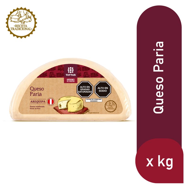 TOTTUS ORIGENES - Queso Paria Tottus Origenes Kg