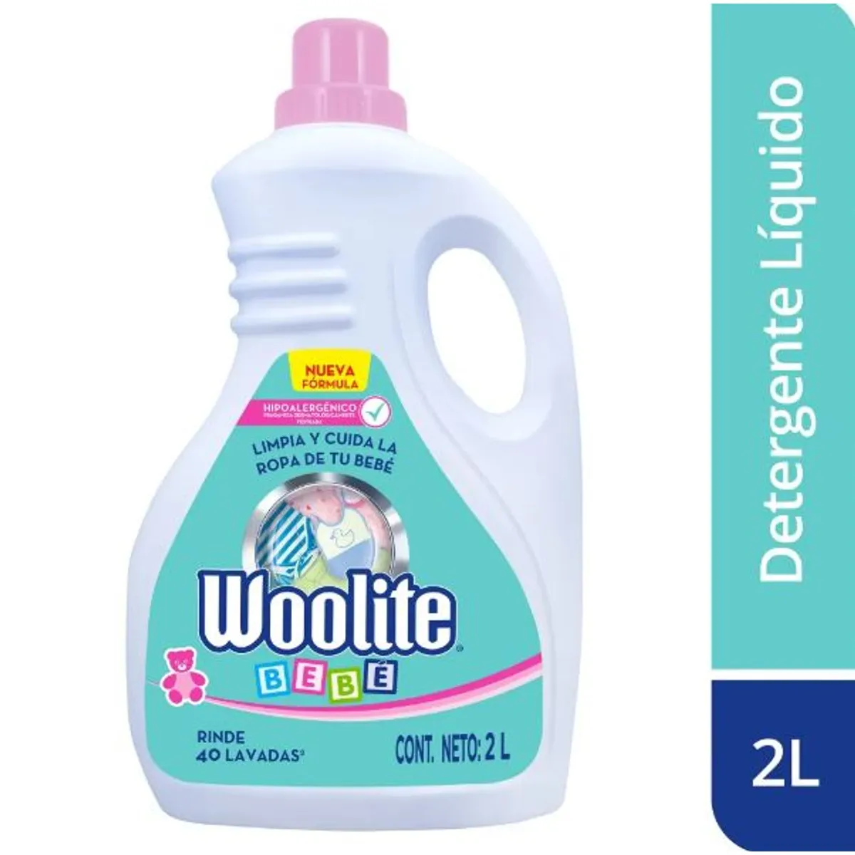WOOLITE - DETERGENTE LIQUIDO WOOLITE BEBE BOT X 2L