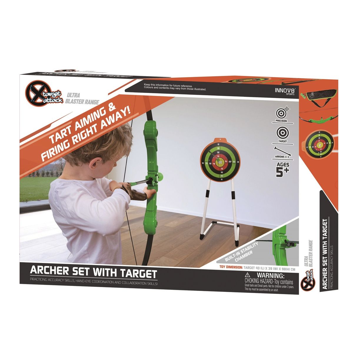 360 - Set de Arco y Flechas con Objetivo