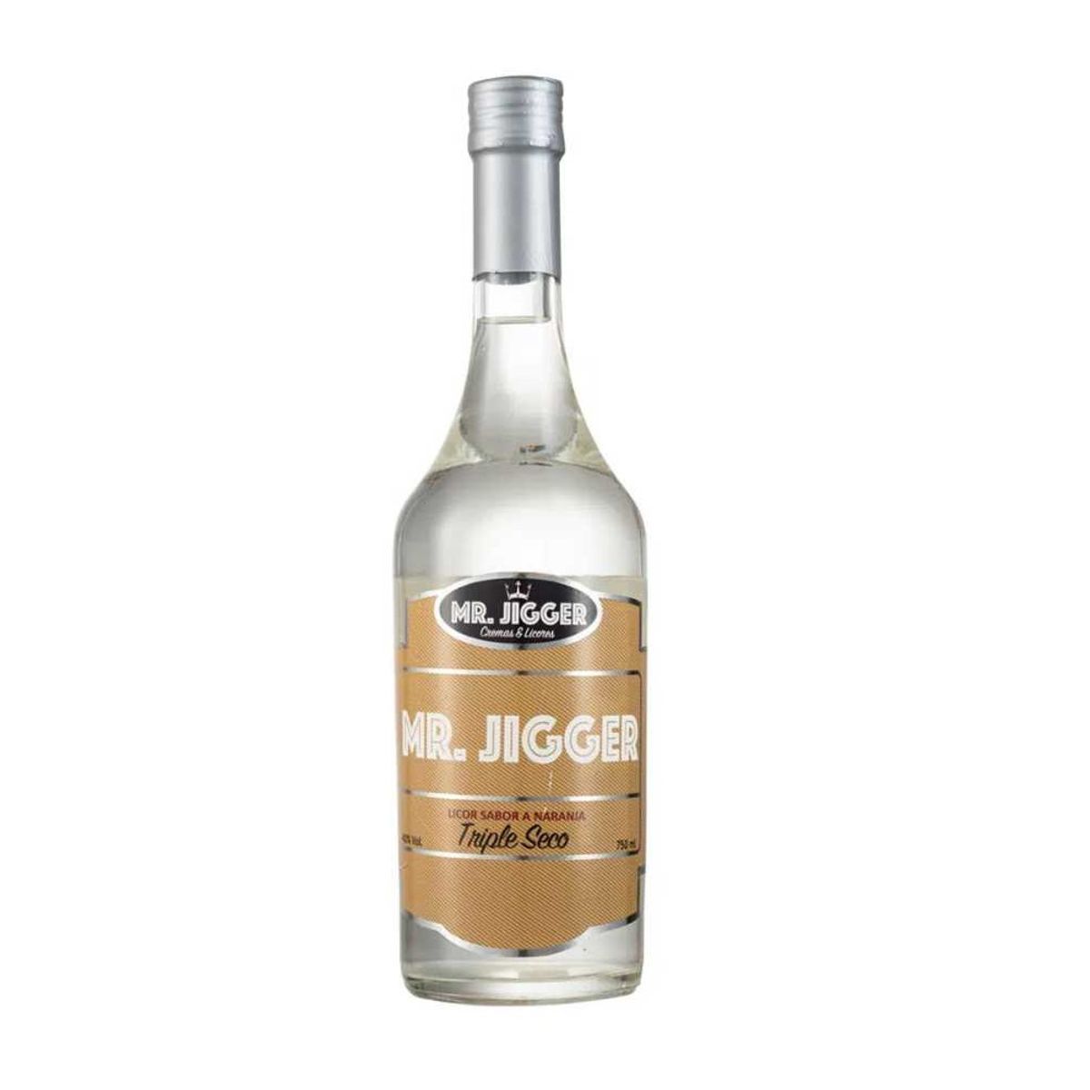 MR JIGGER - Licor Sabor Naranja Mr Jigger Triple Seco Botella 750 mL