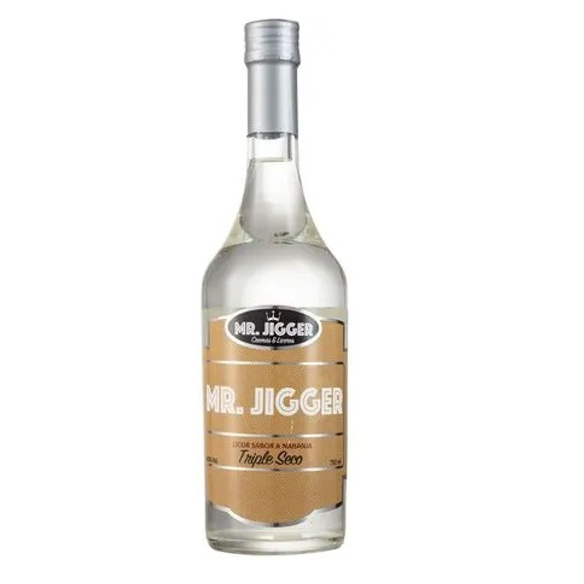 MR JIGGER - Licor Sabor Naranja Mr Jigger Triple Seco Botella 750 mL
