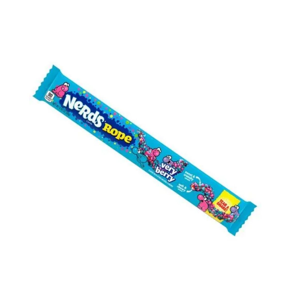 NERDS - Caramelo Nerds Rope Very Berry Display 24 Und