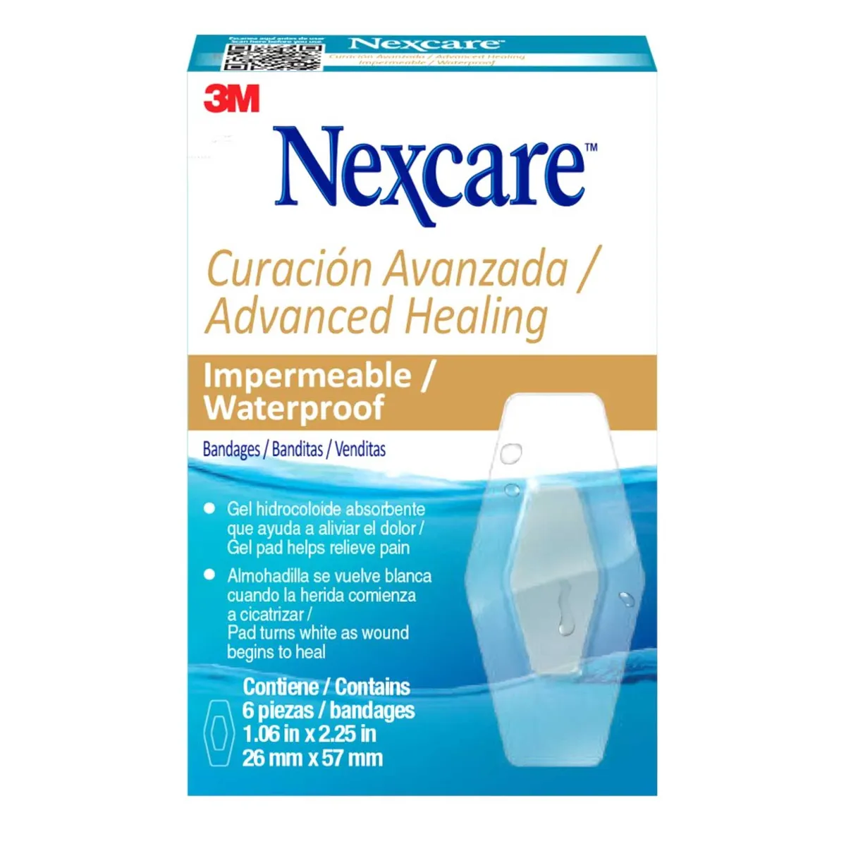 NEXCARE - Banditas Nexcare Curación Avanzada Caja 6 Und