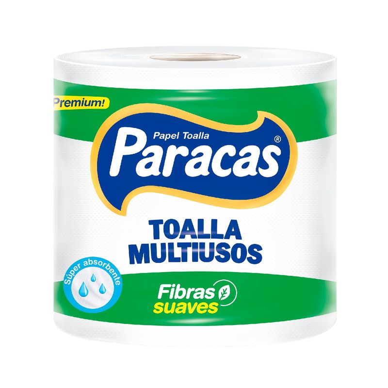 PARACAS - Papel Toalla Paracas Multiusos Color Verde Und
