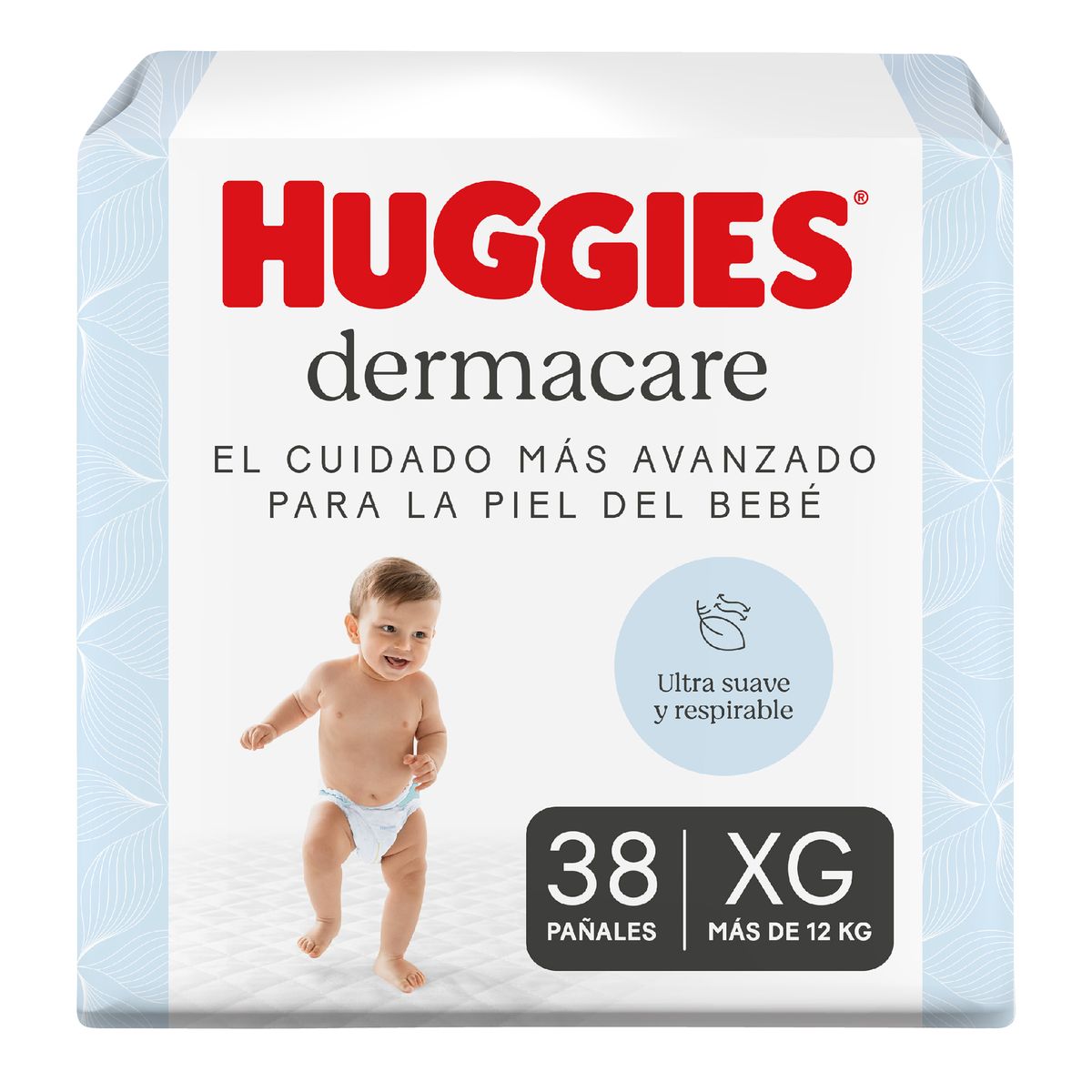 HUGGIES - Pañales Huggies Dermacare Etapa 4/XG Empaque 38 Und