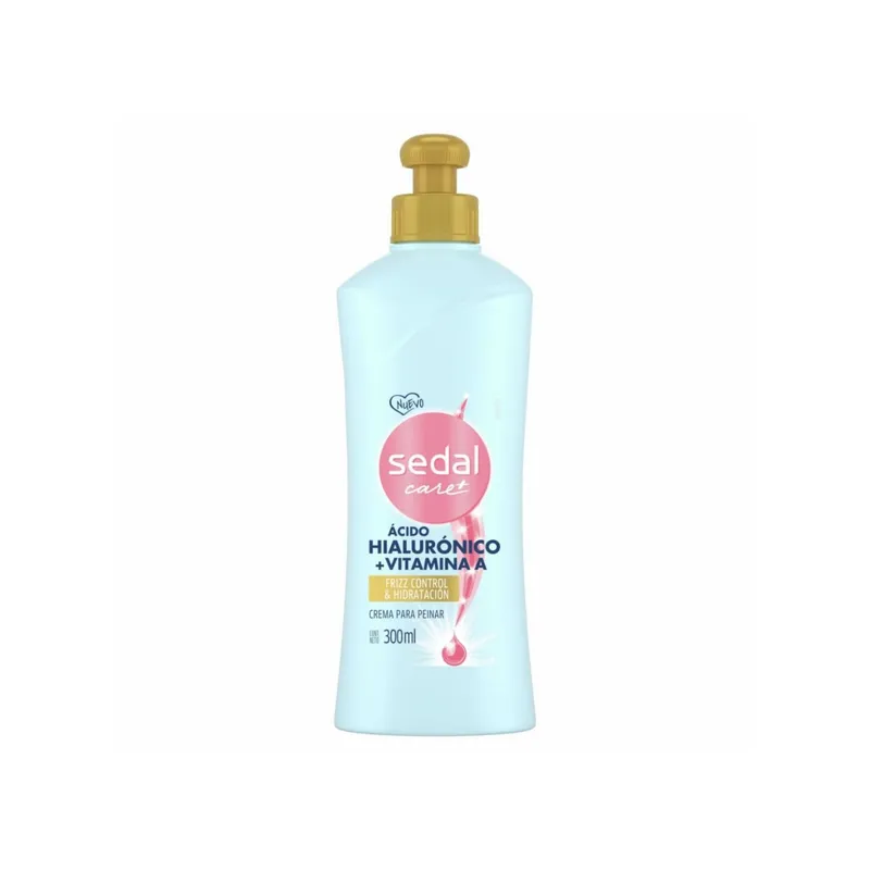 SEDAL - Crema para Peinar Sedal Hialurónico Vitamina A Botella 300 mL