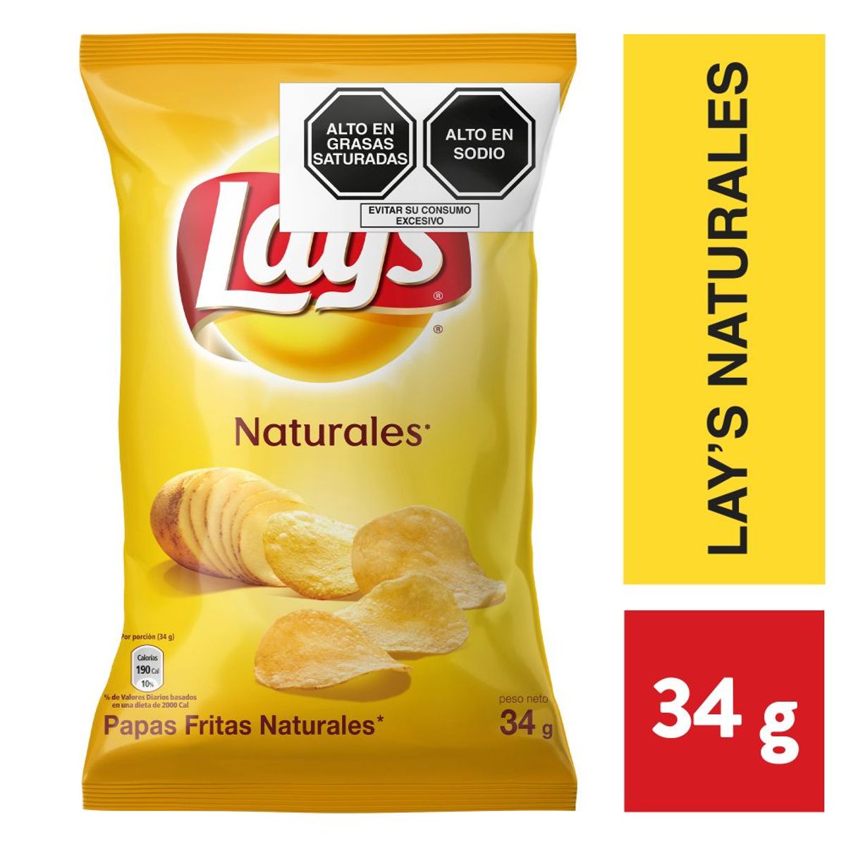 LAYS - Papas Lay'S Clásicas 34G