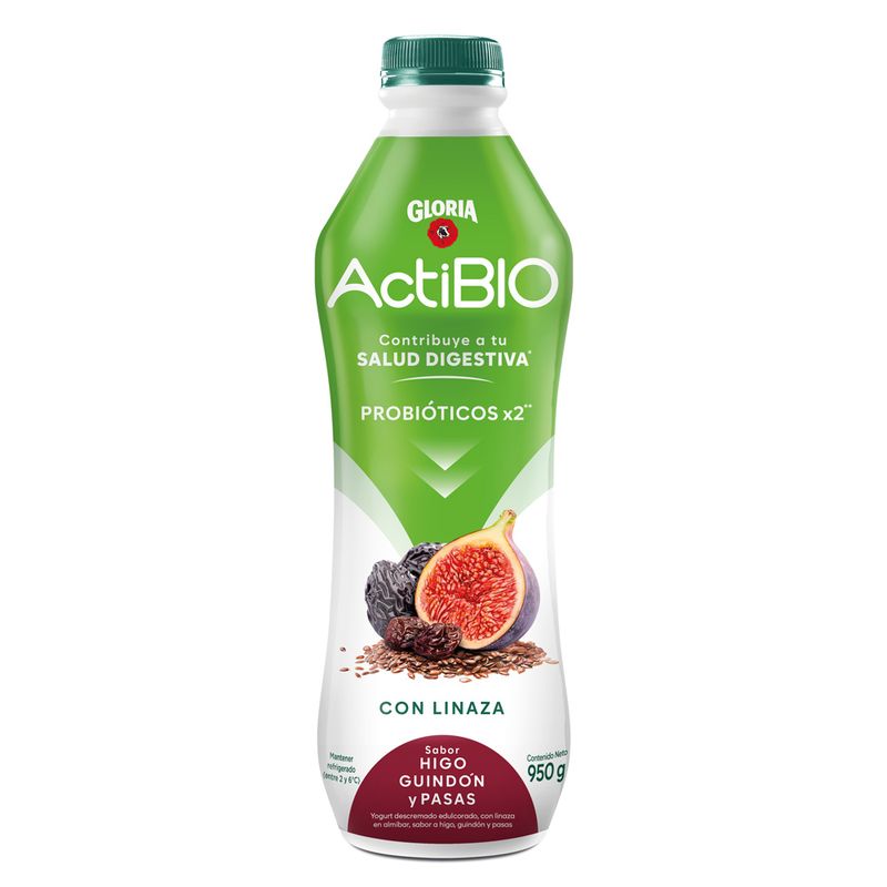 ACTIBIO - Yogurt Actibio Higo Guindon Pasas 950 g