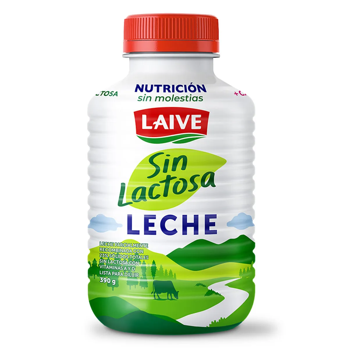 LAIVE - Leche Laive Sin Lactosa Botella 390 g