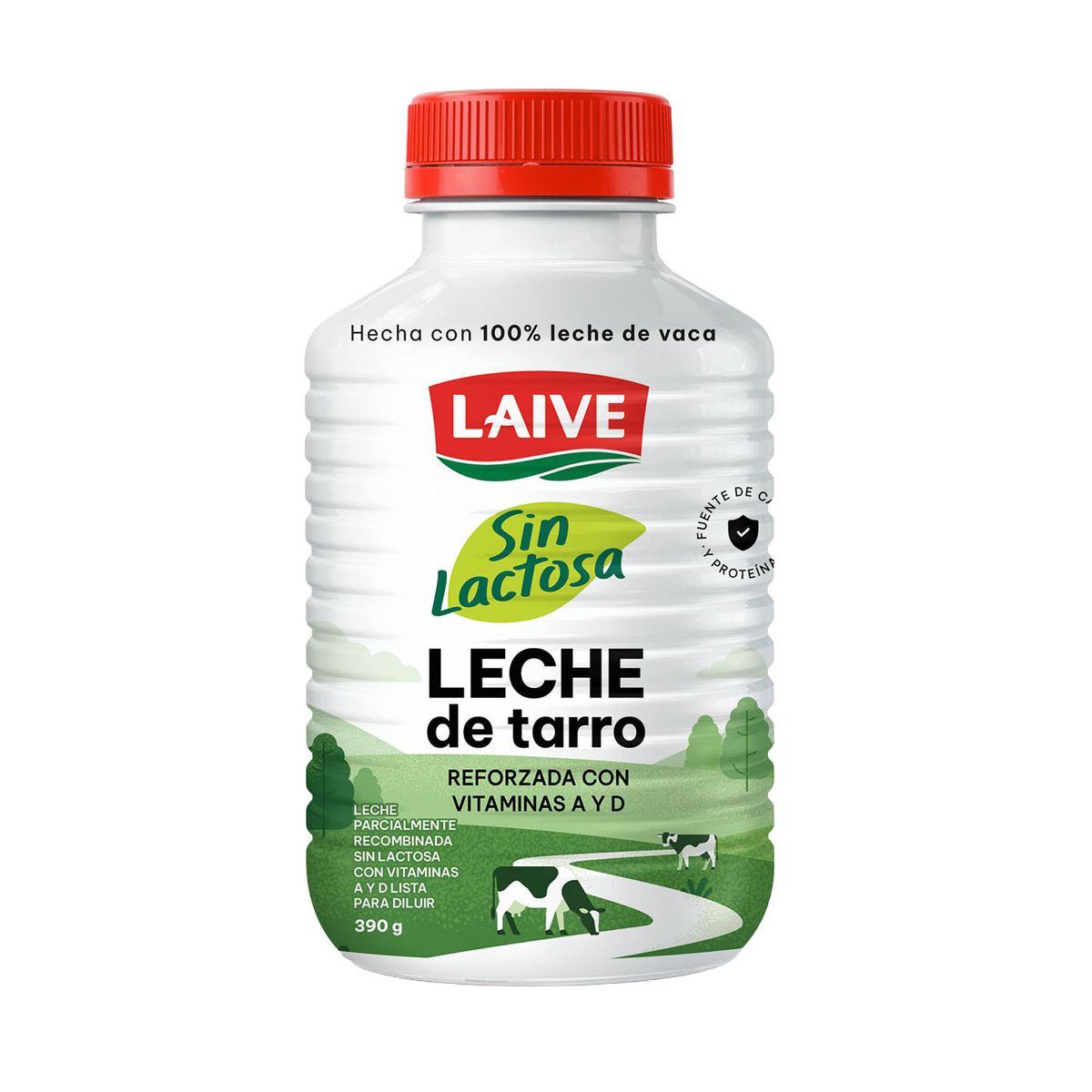 LAIVE - Leche De Tarro Laive Sin Lactosa Botella 390 g