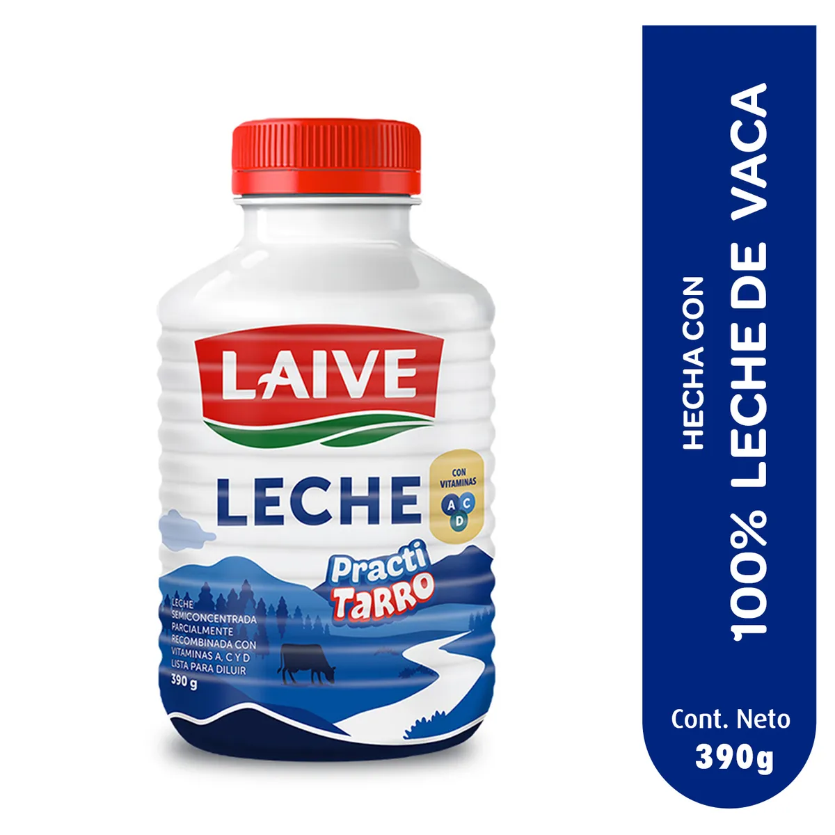 LAIVE - Leche Laive Practitarro Botella 390 g