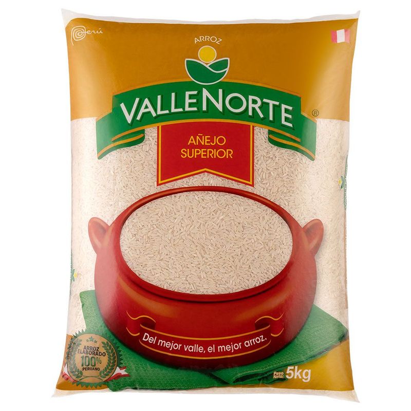 VALLENORTE - Arroz Superior Vallenerote Bolsa 5 Kg
