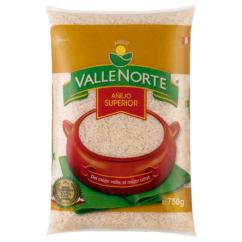 VALLENORTE - Arroz Superior Añejo Vallenorte 750 g