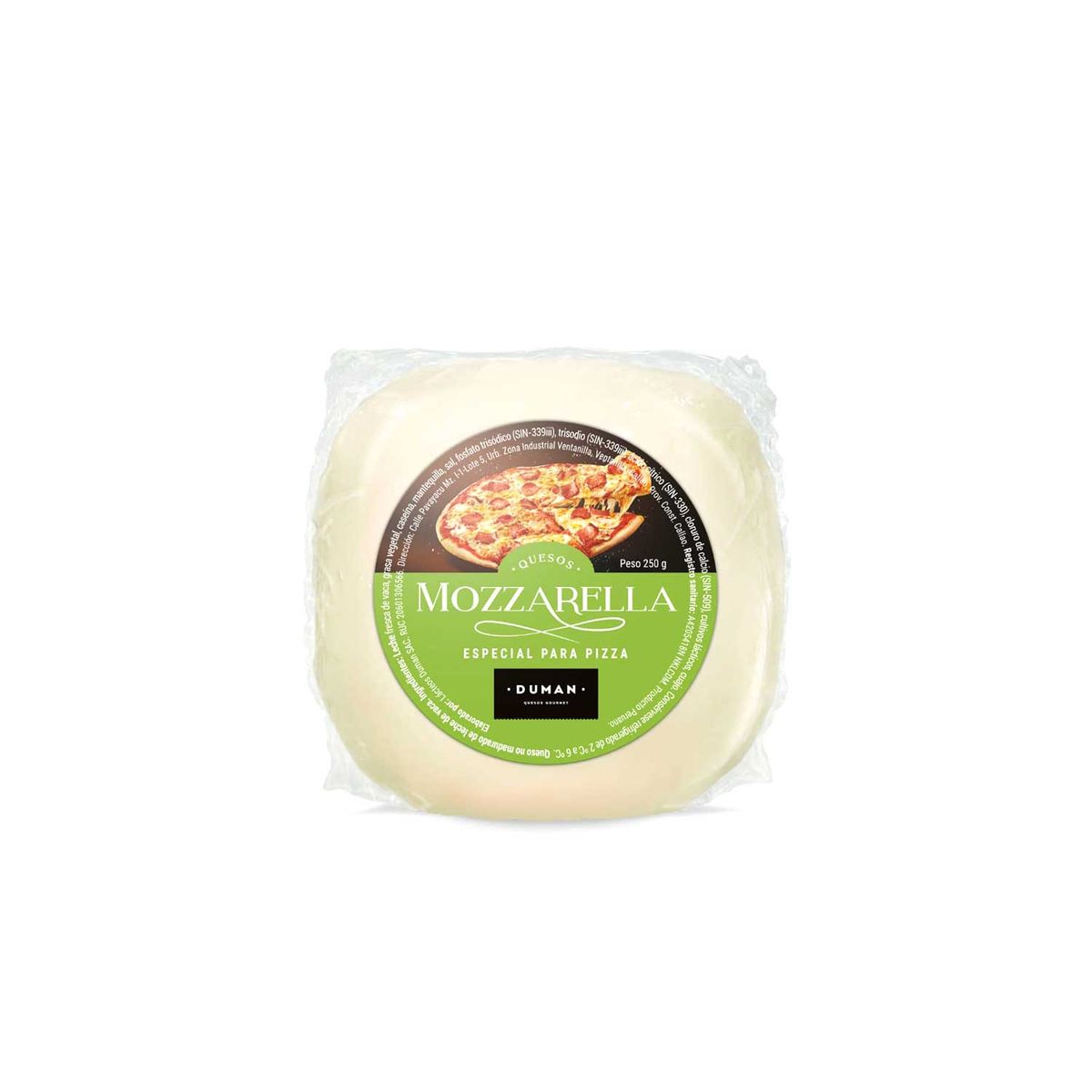 DUMAN - Queso Mozzarella Especial Duman Empaque 250 g