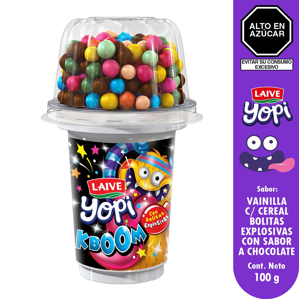 LAIVE - Yogurt Laive Yopimix Kboom Envase 100 g