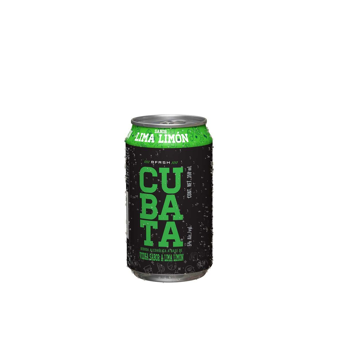 CUBATA - Bebida RTD Vodka Cubata Lima Limón Lata 350 mL