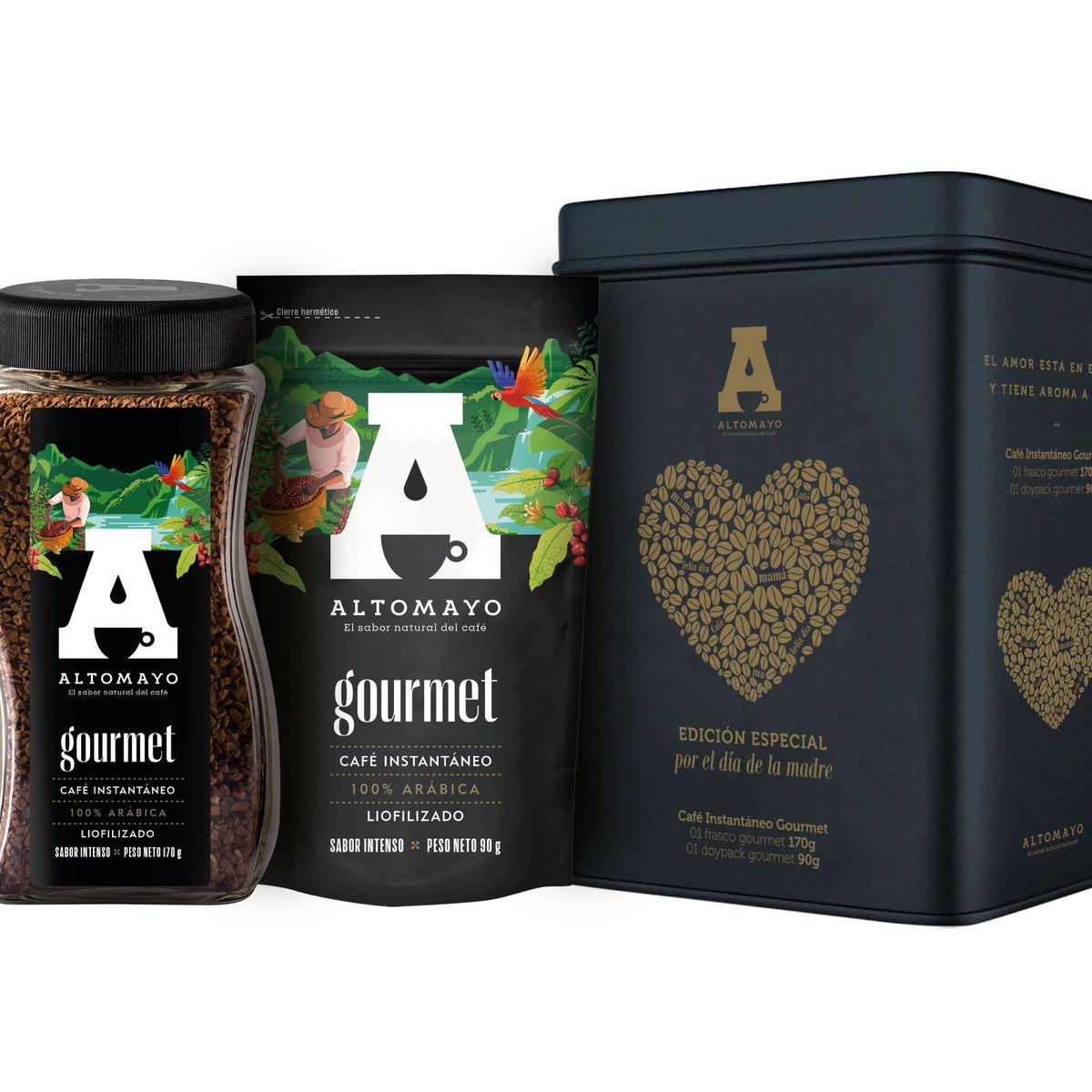ALTOMAYO - Pack Café Gourmet 170g+Café Gourmet 90g