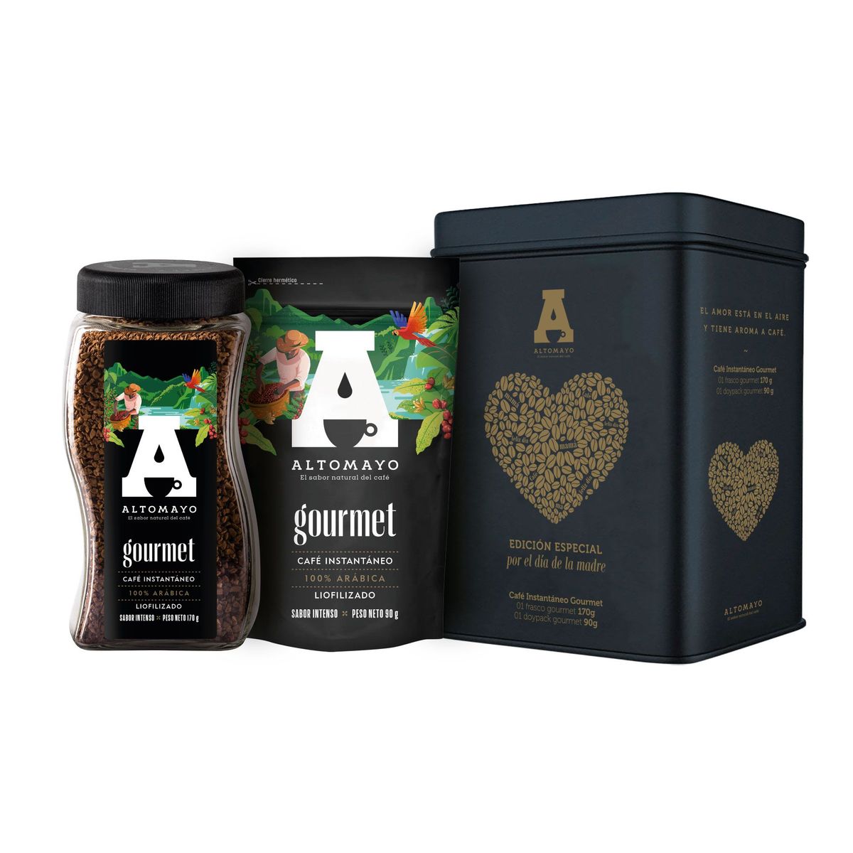 ALTOMAYO - Pack Café Gourmet 170g+Café Gourmet 90g