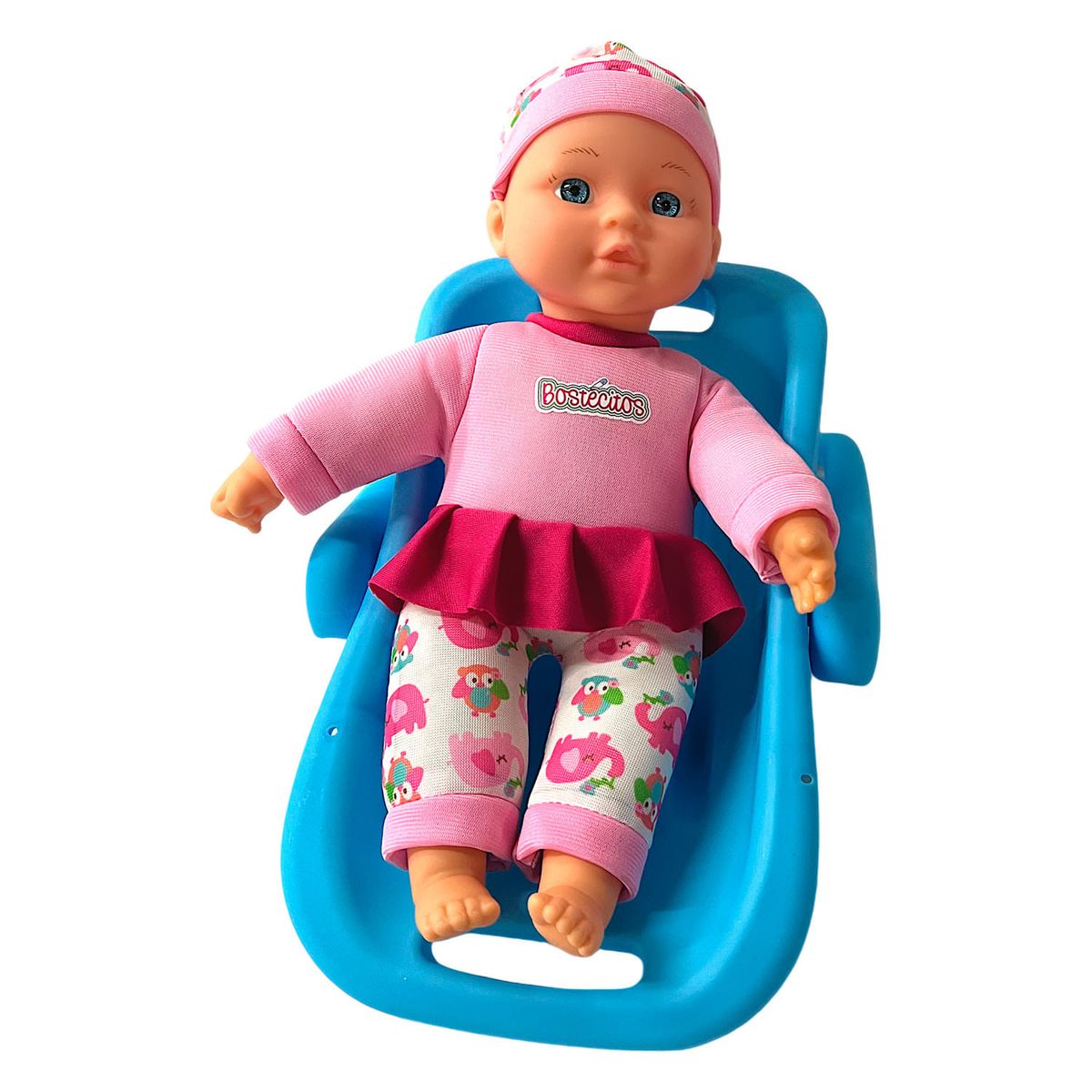 BOSTECITOS - Muñeca Babydoll Bostecitos con Accesorios