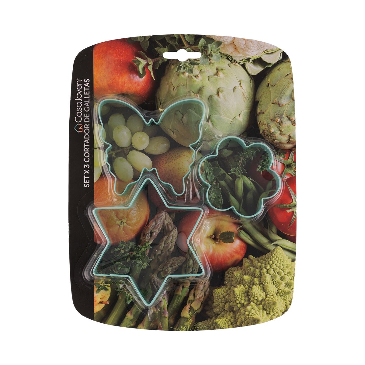 Casa Joven - Set x3 Cortador de Galletas