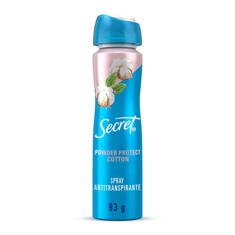SECRET - Antitranspirante Secret Spray Powder Protect Cotton Envase 150 mL