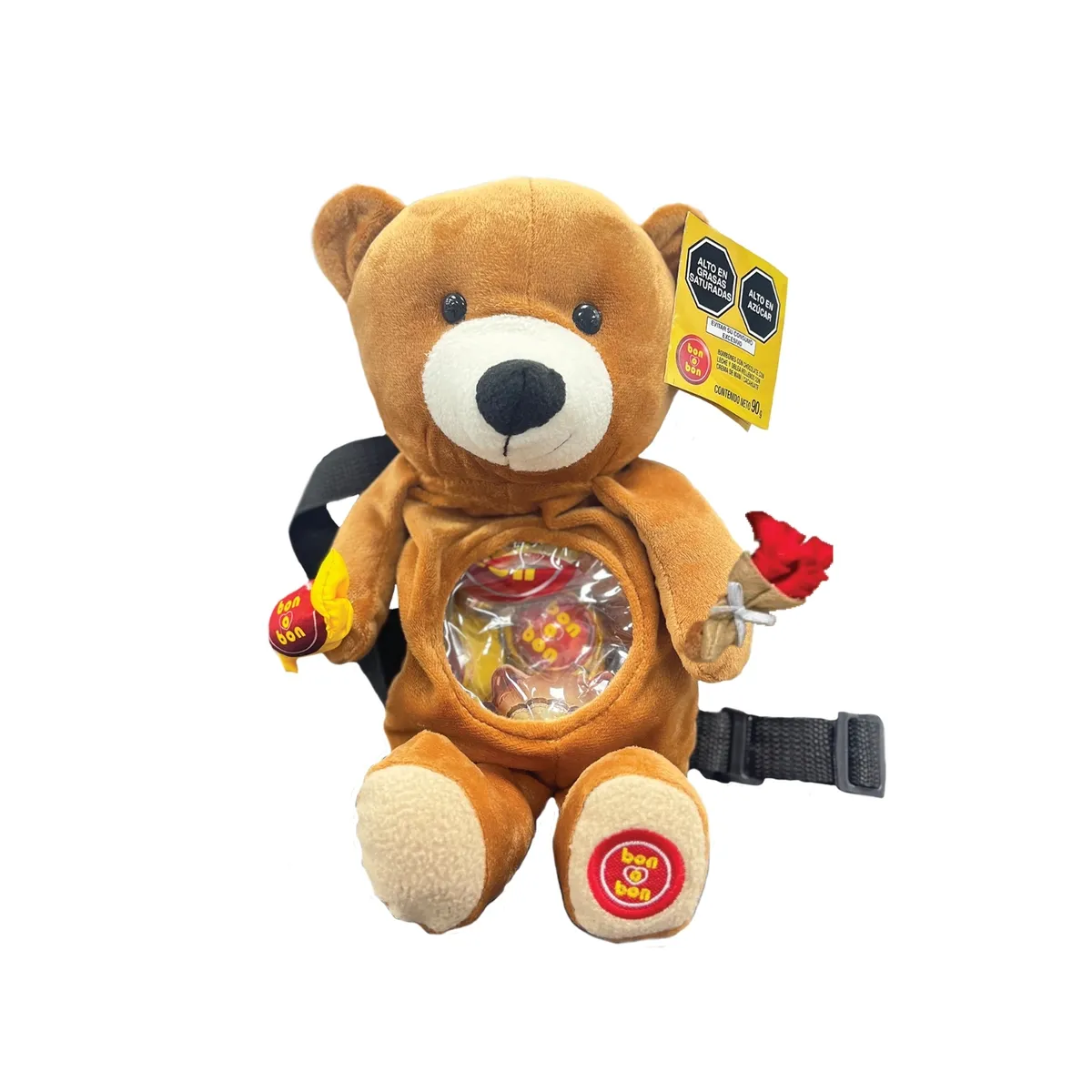 BON O BON - Bombones de Chocolate Bon o Bon Mochila Oso Empaque 90 g