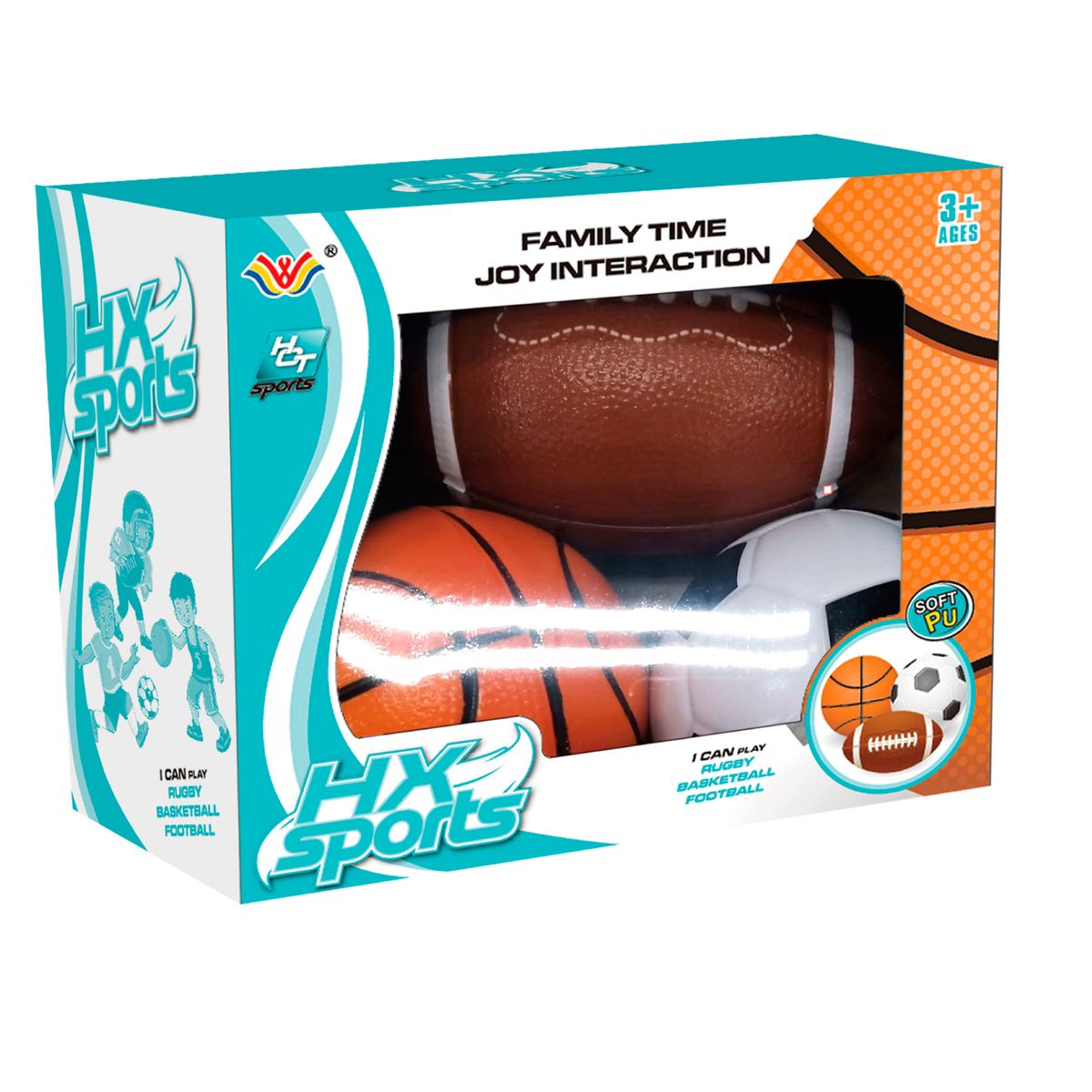 ORILAT - Set Pelotas 3 en 1