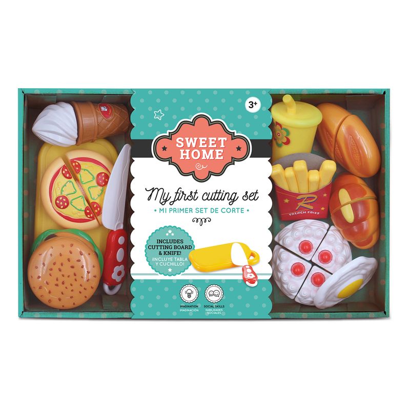 ORILAT - Set de Fast Food con Velcro