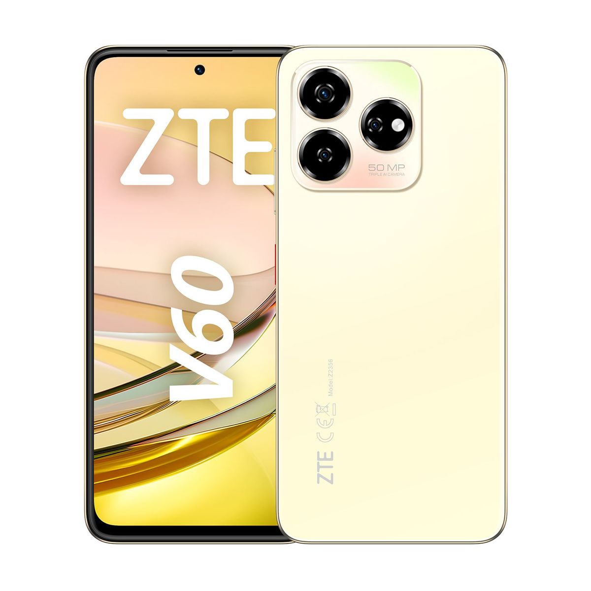 ZTE - Smartphone Zte V60 8+12Gb 256Gb Ds Dorado