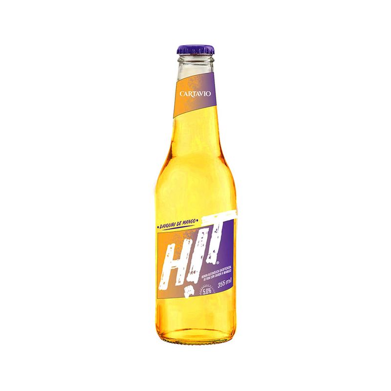 CARTAVIO HIT - Ron Cartavio Hit Daiquiri Mango Botella 355 mL