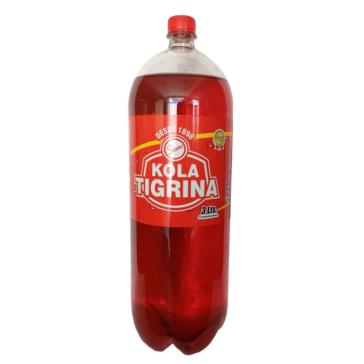 KOLA TIGRINA - Gaseosa Kola Tigrina Fresa Botella 3 L