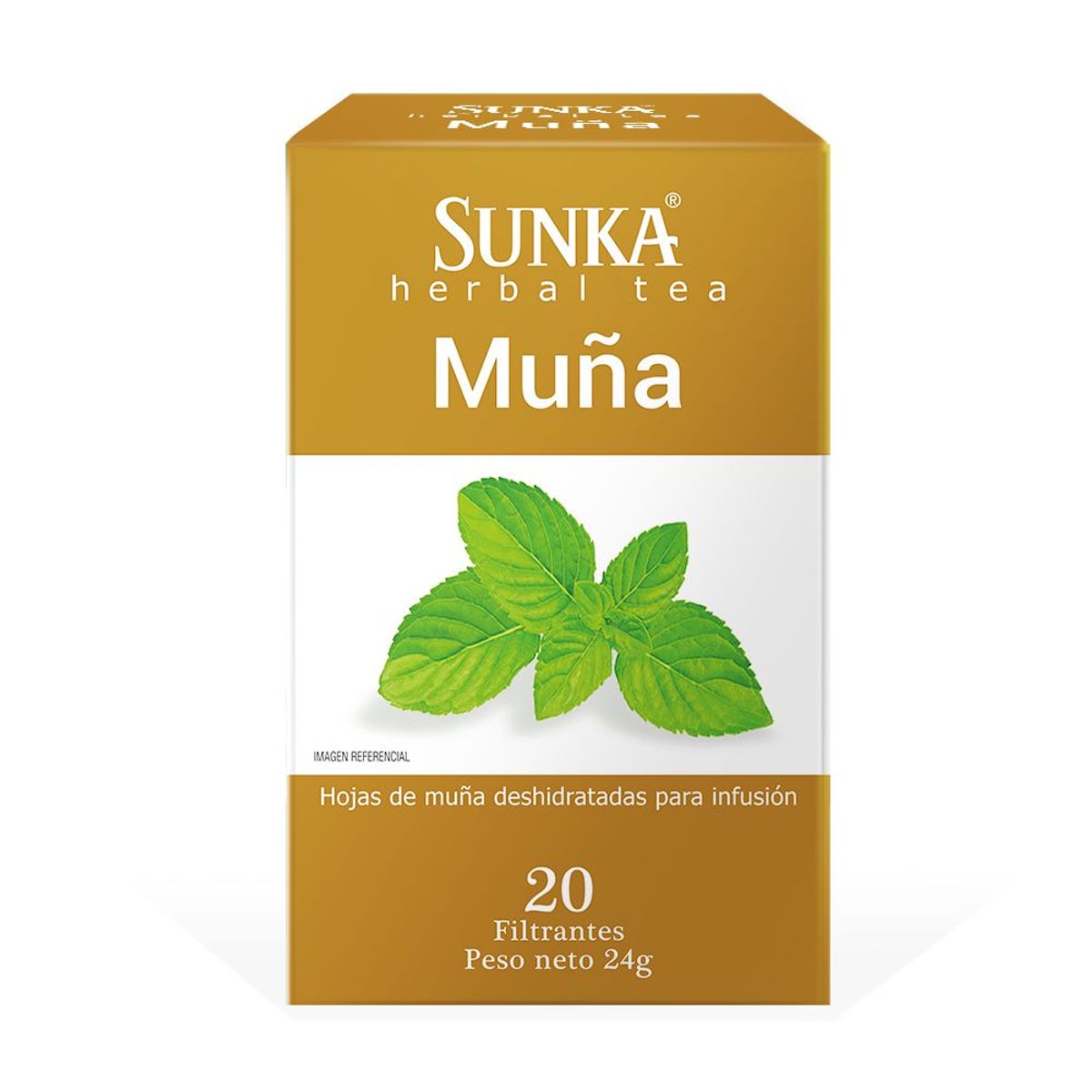 SUNKA - Infusión Filtrante Muña Sunka Caja 20 Sobres