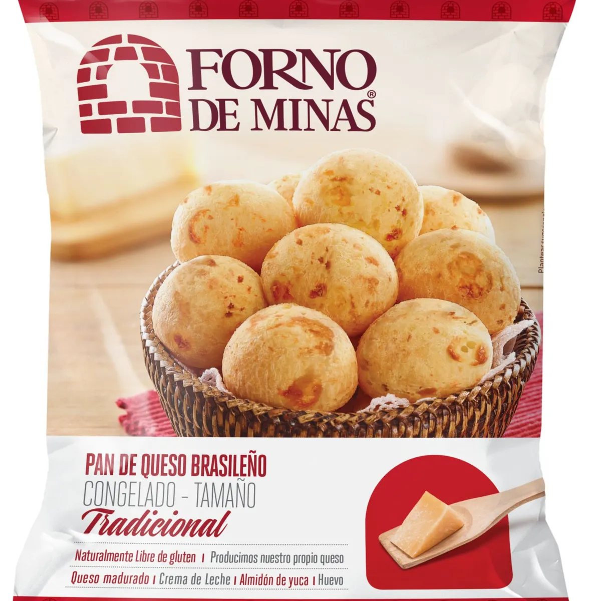  - Pan de Queso Forno de Minas Tradicional Bolsa 400 g